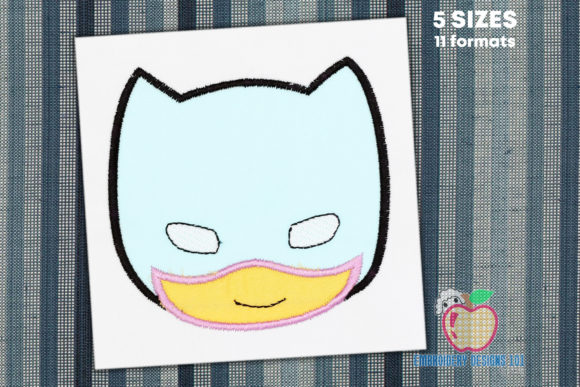 Cartoon Super Hero Kid Applique: A Designer's Review