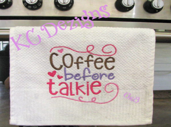 Coffee Before Talkie: A Sweatshirt Embroidery Review