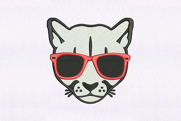 Cool Puma Cat: A Designer's Review for Boutique Sweatshirt Embroidery