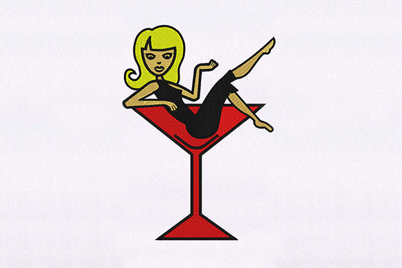 Girl in Martini Glass Design: A Designer's Review