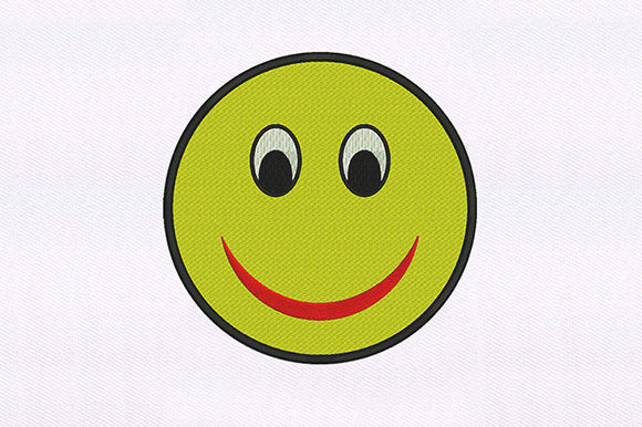 Yellow Smiling Emoji Design: A Honest Embroidery Review